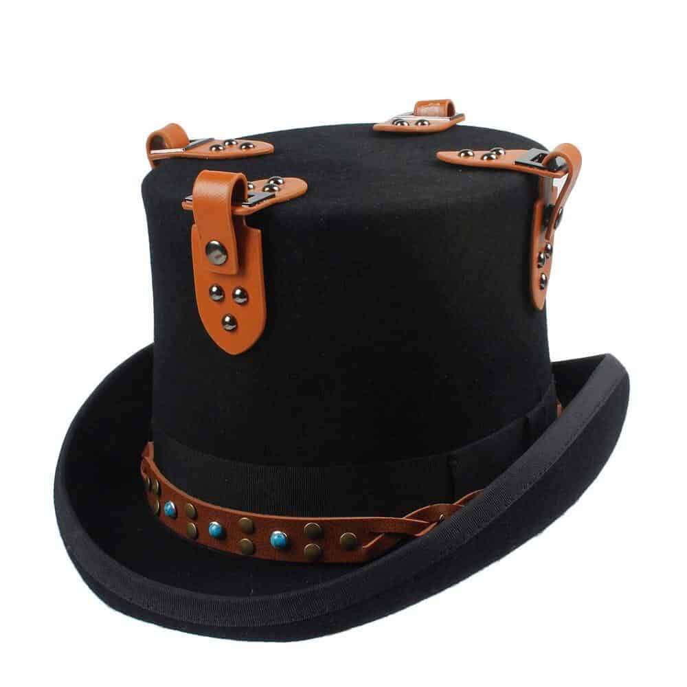 chapeau haut de forme noir 1